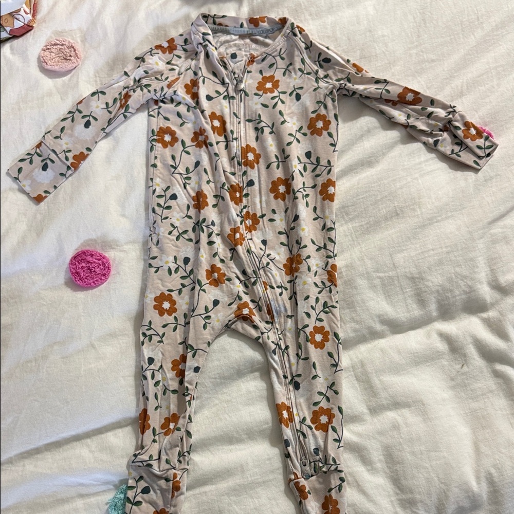 Loulou Lollipop Floral Kids One Piece 12-18 months